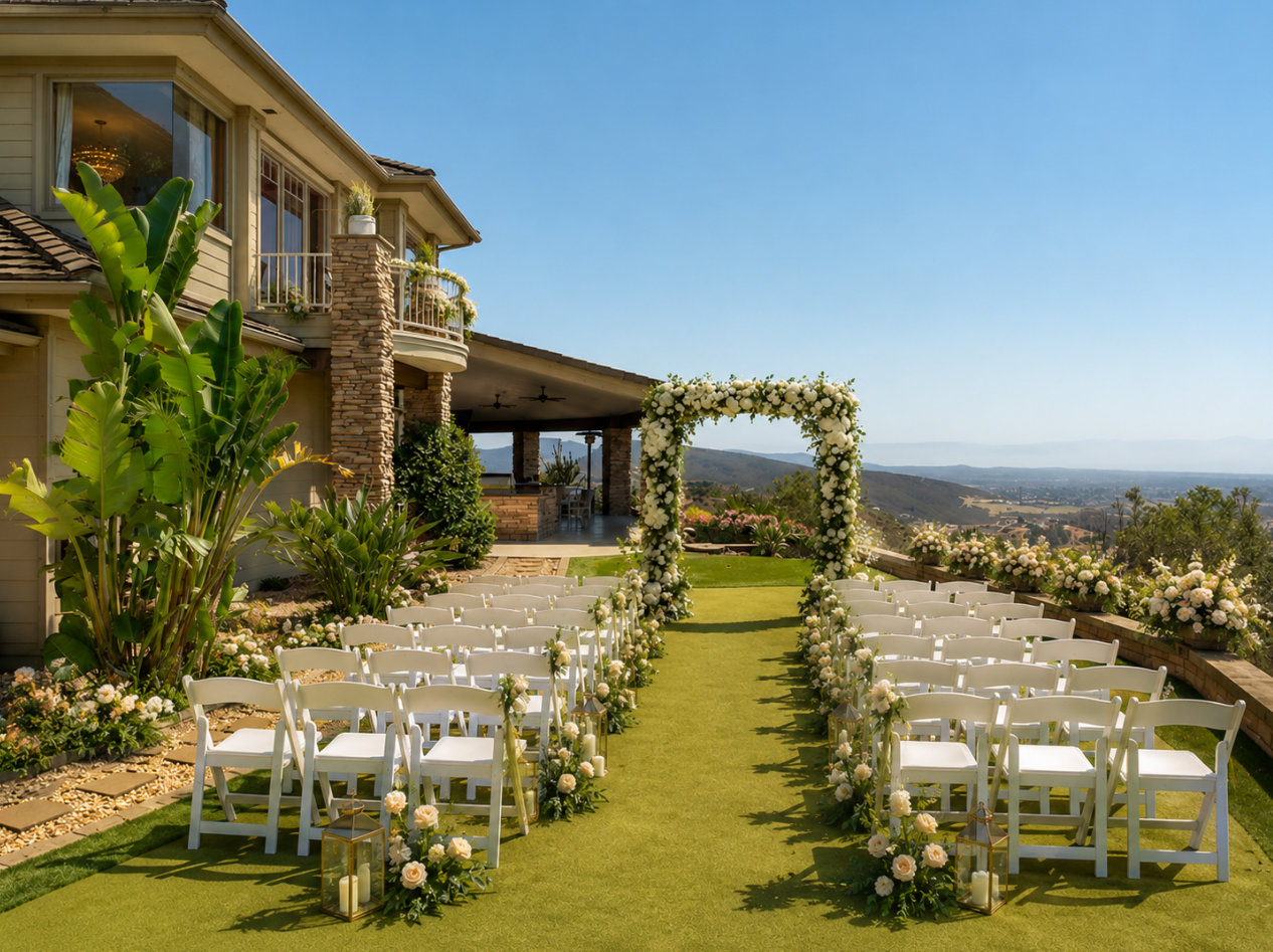 Say I Do Above the Vines